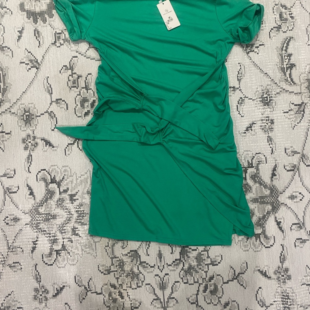 Chic Green Midi Dress